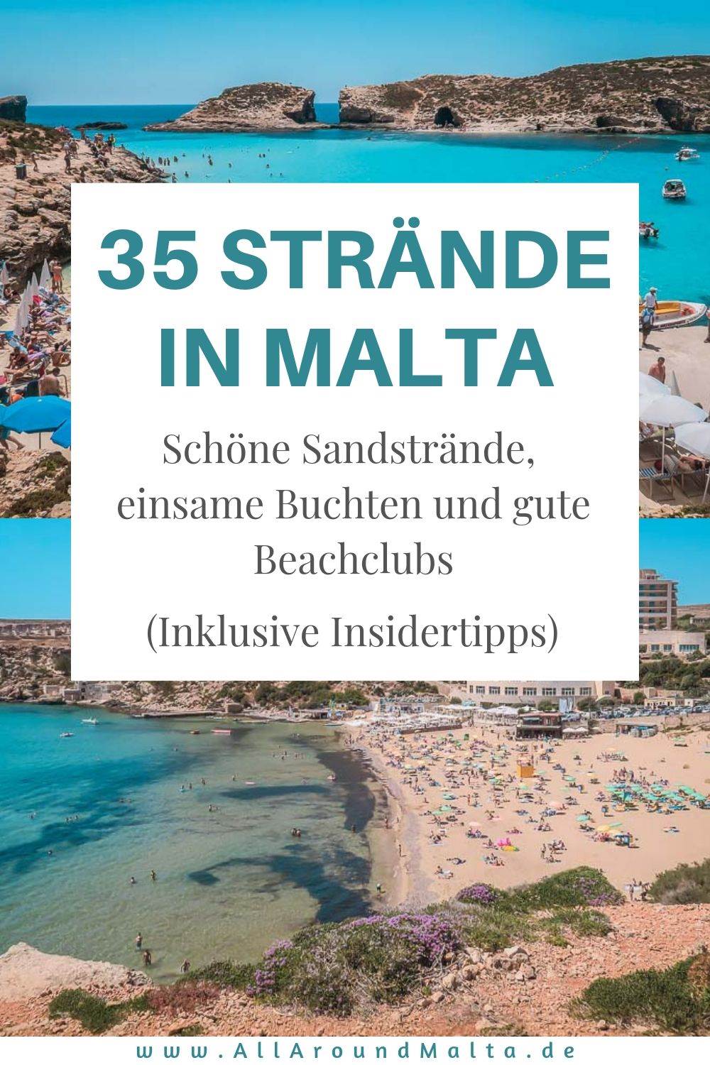 35 schönsten Strände auf Malta: Sandstrand, Badebuchten & Insidertipps