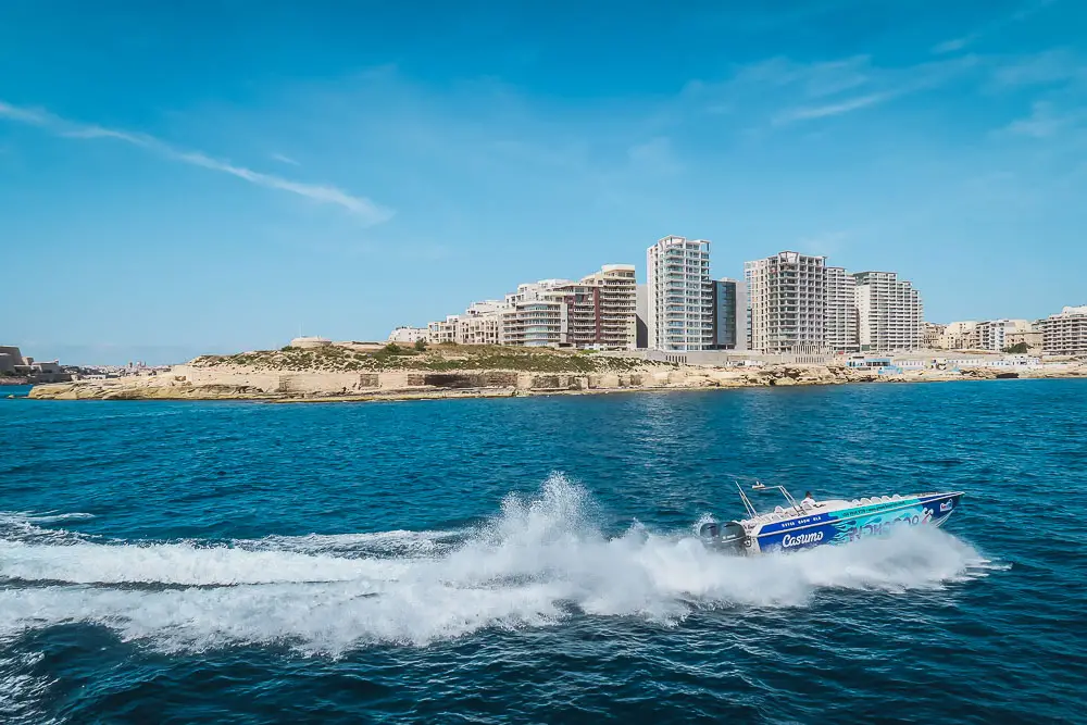 Tigne Point in Sliema in Malta